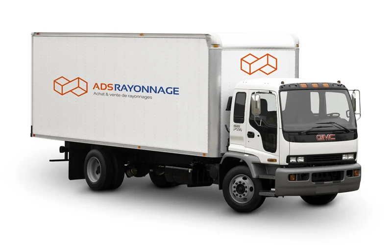 Camion de livraison de rack d'occasion