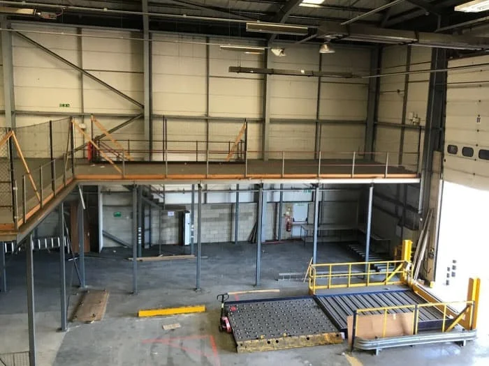 mezzanine en L