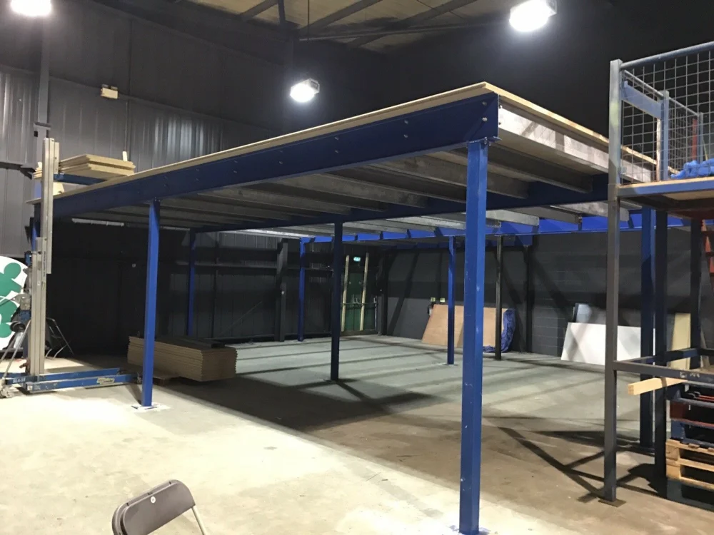 Mezzanine bleu