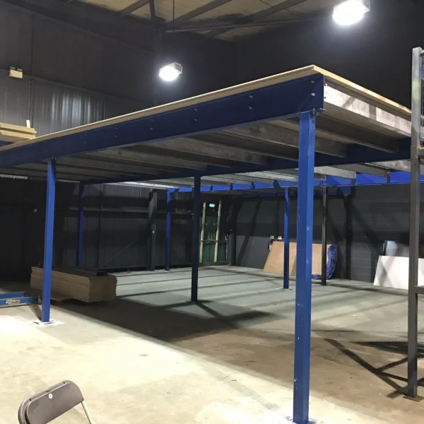 Mezzanine bleu