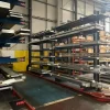 Cantilever d’occasion charge lourde pour entrepôt / garage / atelier